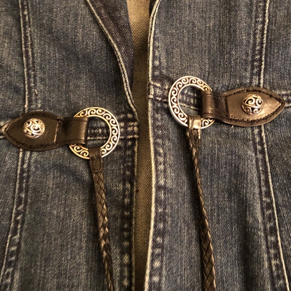 Brighton denim trench coat jacket - Picture 2 of 5